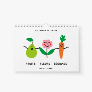 Calendrier : Fruits Fleurs Légumes <br><span>25€</span>